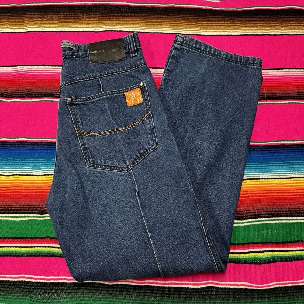 VTG FUBU The‎ Collection Jeans Men 30 (Fit 28x31) Loose Fit Hip Hop Y2K 90s 00s